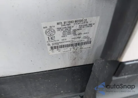 2015 Ford Explorer Xlt from USA, damaged, VIN 1FM5K8D8XFGA36112